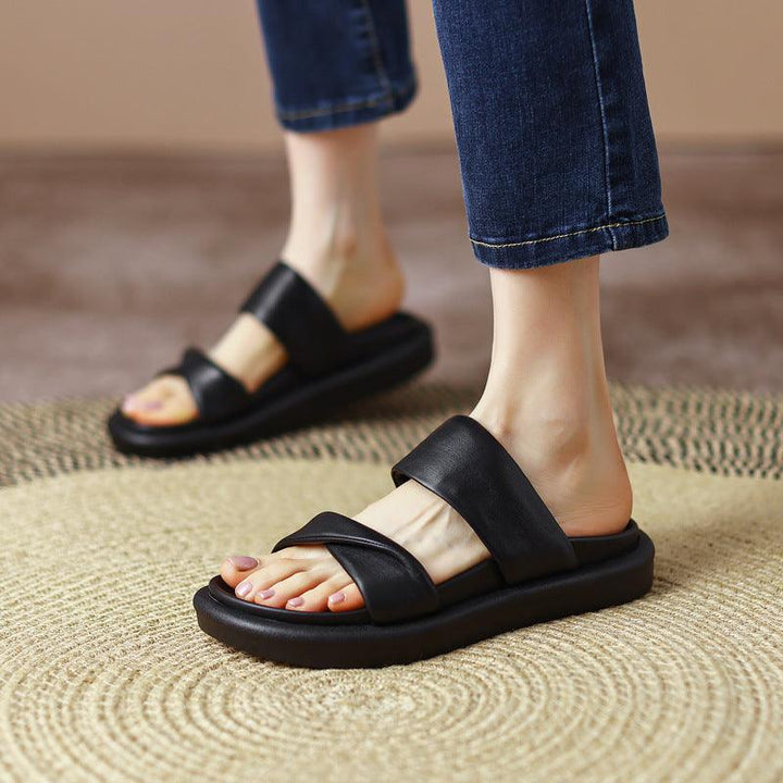 Women's Summer Fashion Thick Sole Slippers - Super Amazing Store