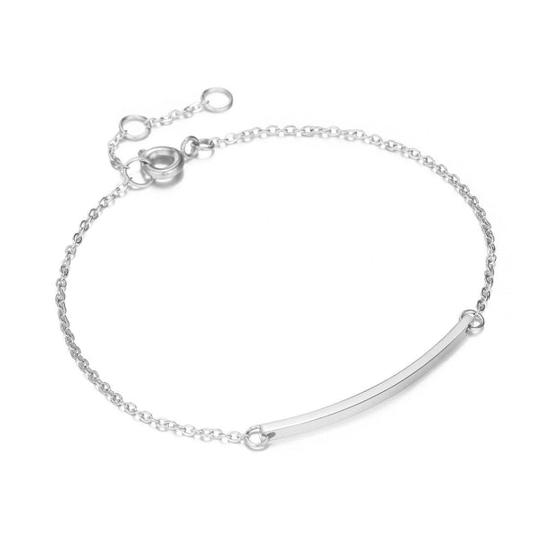 Japanese And Korean Simple Temperament Horizontal Bar Bracelet - Super Amazing Store