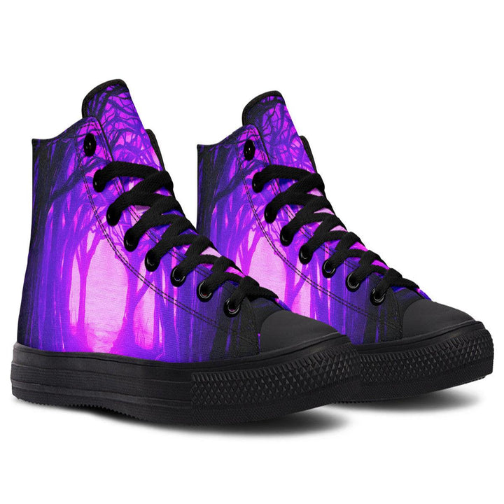 Printed Couple High-top Canvas Shoes - Super Amazing Store