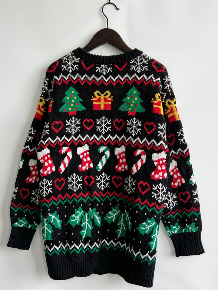 Christmas Element Sweater Trendsi