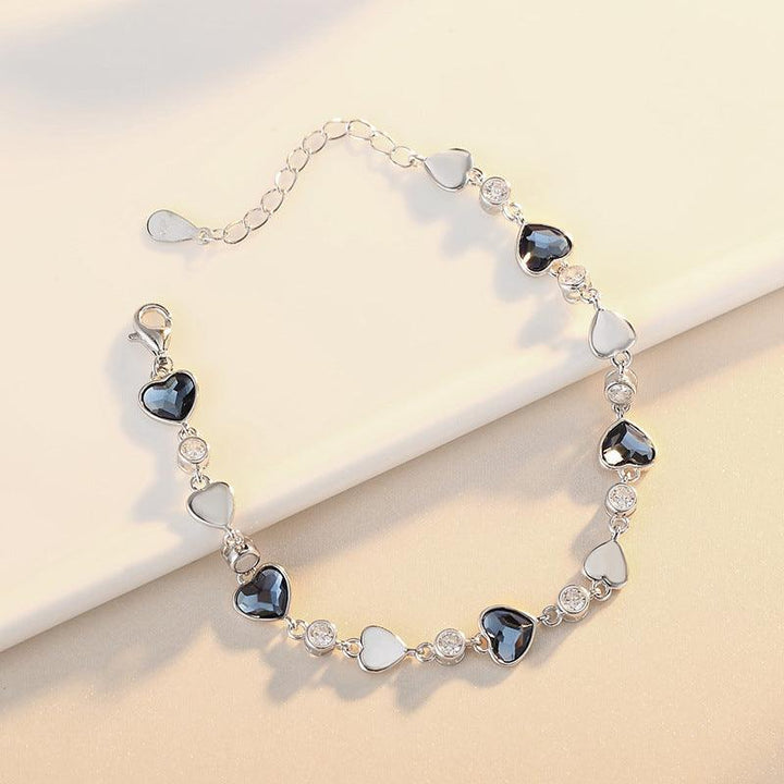 Korean Version Of Heart-shaped Bracelet Temperament Simple Bracelet - Super Amazing Store