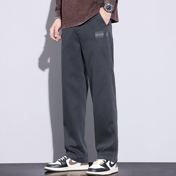 Autumn New Trendy Loose Wide-leg Pants For Men Q2