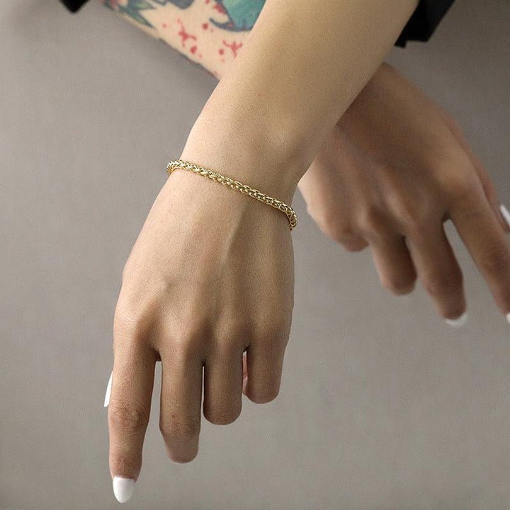 Golden chain bracelet - Super Amazing Store