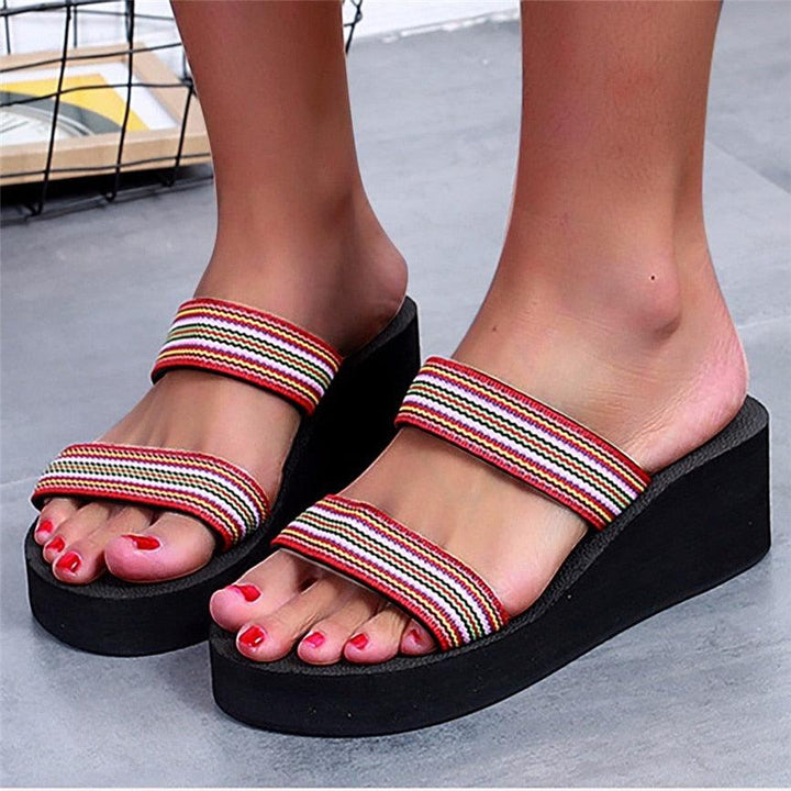 summer women's bohemian slippers slippers - Super Amazing Store