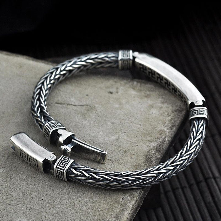 Personality Tide Men And Women New Fashion Thai Silver Bracelet - Super Amazing Store