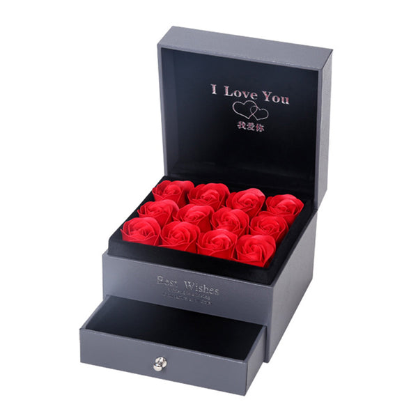 Coffret Cadeau Collier Rose, Cadeau Parfait Pour La Saint-Valentin - Super Amazing Store