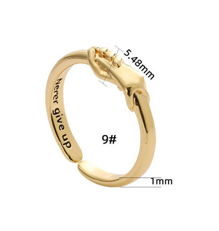 New Hug Ring With Hands Love - Super Amazing Store