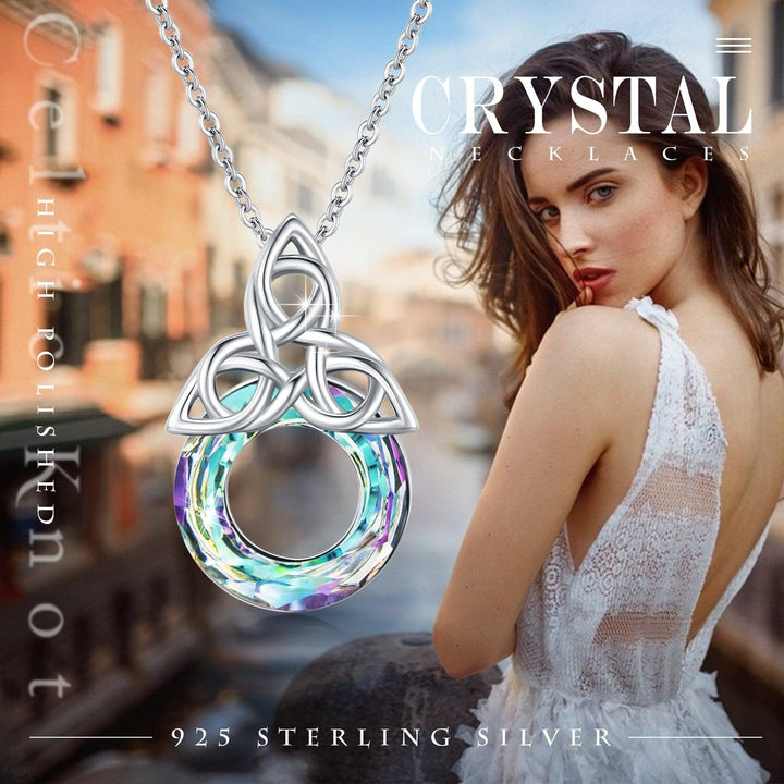 Celtic Crystal Ring Necklace - Super Amazing Store