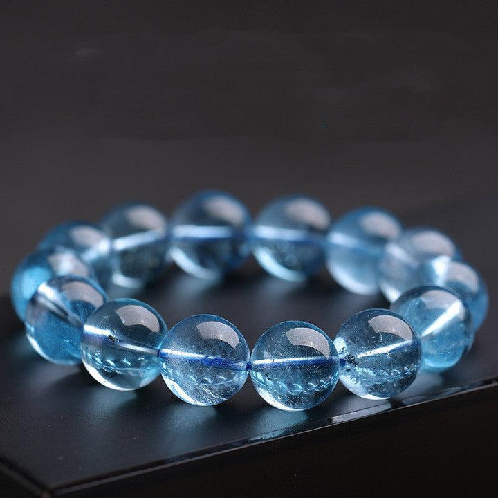 Women's Natural Ice Aquamarine Bracelet Crystal Bracelet - Super Amazing Store