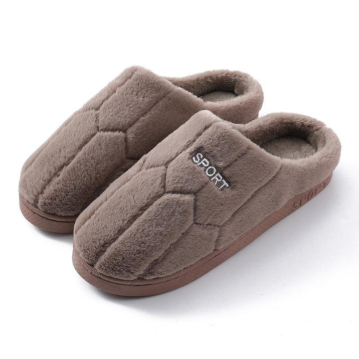 Unisex Slippers Cozy Plush House Slippers Warm Winter Slippers Indoor - Super Amazing Store