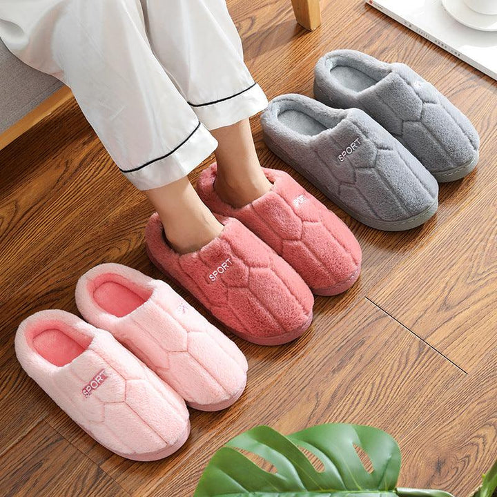 Unisex Slippers Cozy Plush House Slippers Warm Winter Slippers Indoor - Super Amazing Store