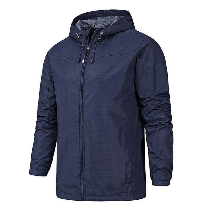 Outdoor Windproof And Waterproof All Season Mountaineering Jacket For Men Q2