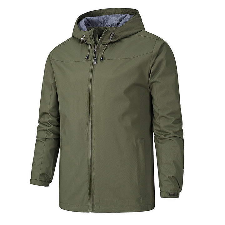 Outdoor Windproof And Waterproof All Season Mountaineering Jacket For Men Q2