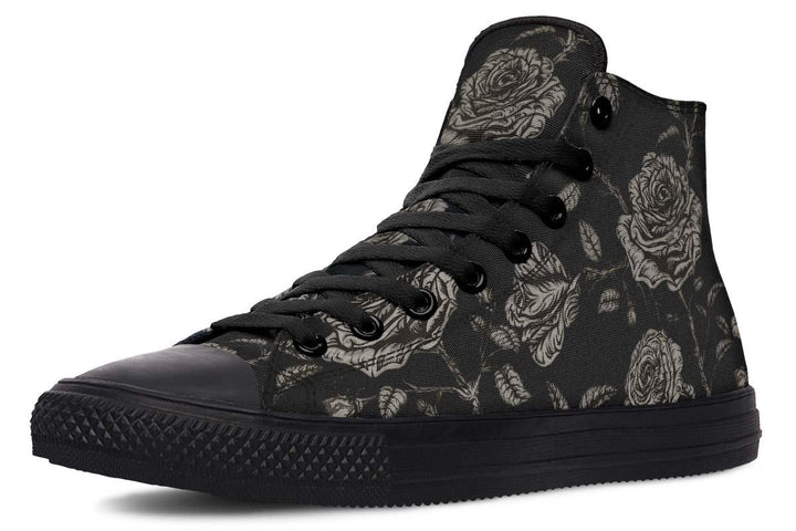 Printed Couple High-top Canvas Shoes - Super Amazing Store