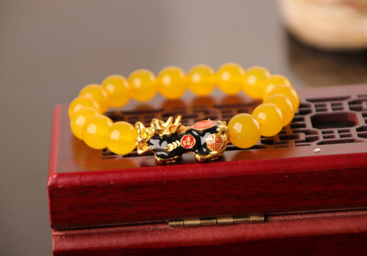 3D Gold Plated PiXiu Bracelet Q2