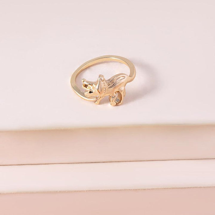 Cute Personality Adjustable Ring With Small Opening - Super Amazing Store