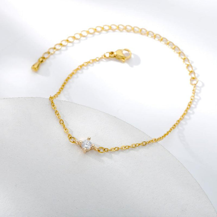 Simple Inlaid With Diamond Bracelet For Women - Super Amazing Store