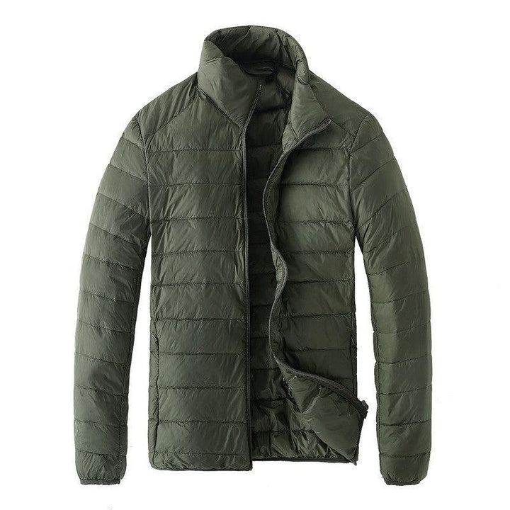 Down Jacket Men Fall Winter Men's Youth Lightweight Stand-up - Super Amazing Store