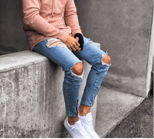 Stretchy Ripped Jeans-Super Amazing Store