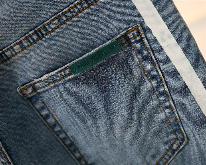 Straight washed jeans-Super Amazing Store