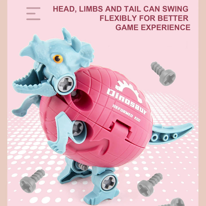 DIY Deformation Assembling and Assembling Dinosaur Children'S Toys Toys on Sale