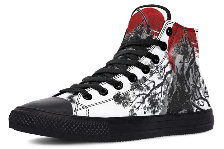 Printed Couple High-top Canvas Shoes - Super Amazing Store