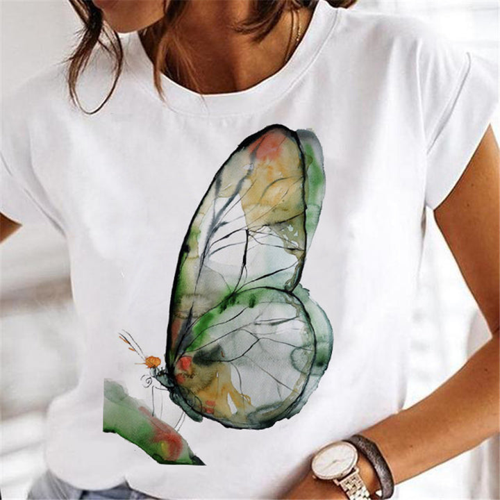 Women Multiple Printed T-shirts Fashion - Super Amazing Store