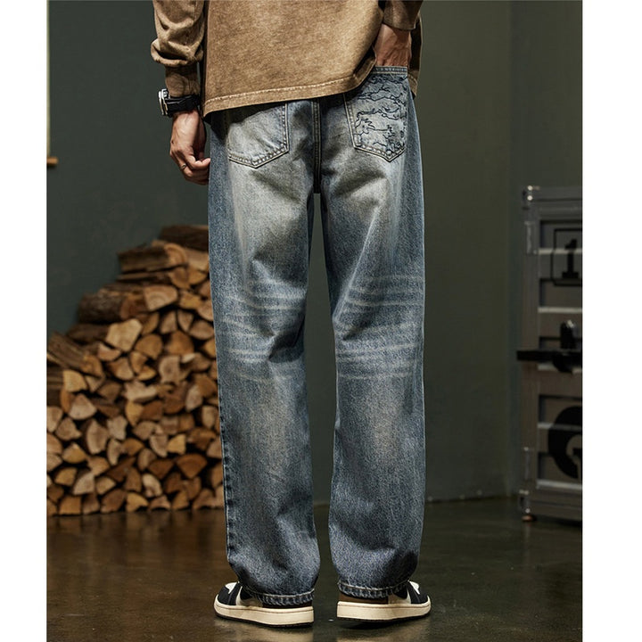 Men's Loose Straight Cargo Pants - Super Amazing Store