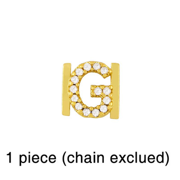 26 Square Brand English Alphabet Bracelet Accessories - Super Amazing Store