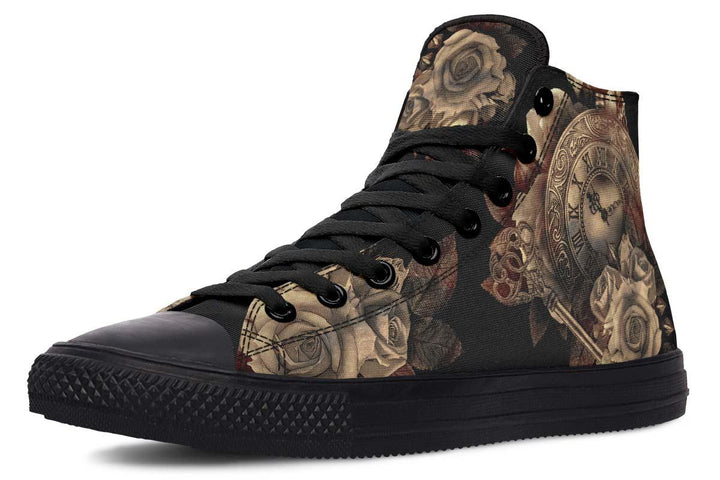 Printed Couple High-top Canvas Shoes - Super Amazing Store