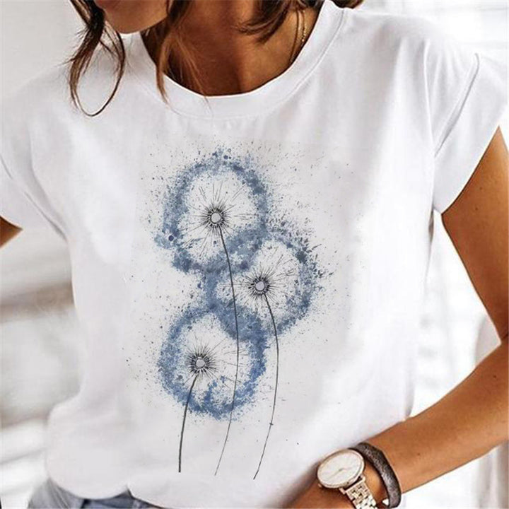 Women Multiple Printed T-shirts Fashion - Super Amazing Store