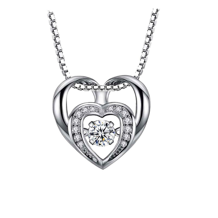 European And American Alloy Heart-shaped Pendant Necklace - Super Amazing Store
