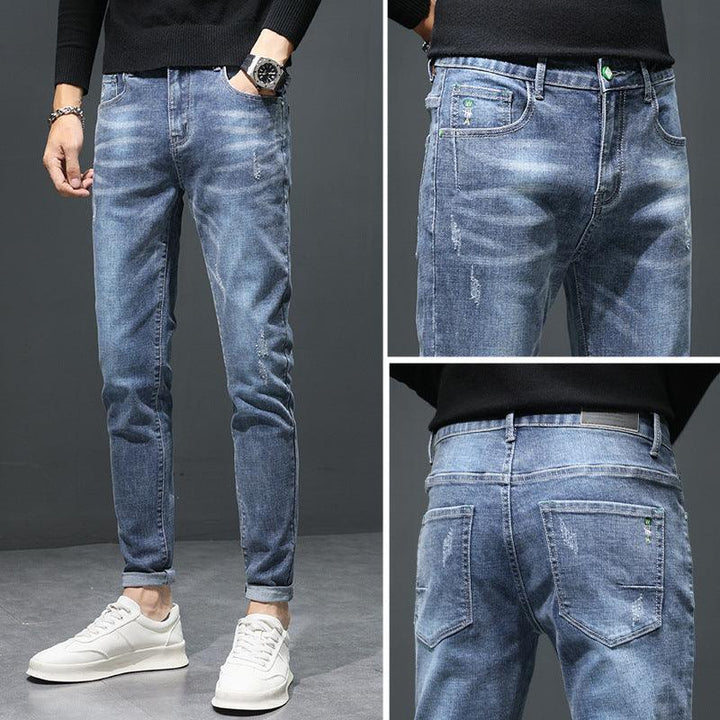 Autumn Men's Jeans Slim Feet - Super Amazing Store