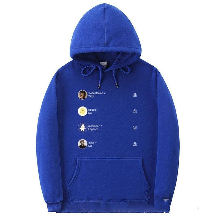 A man in a hooded sweater - Super Amazing Store