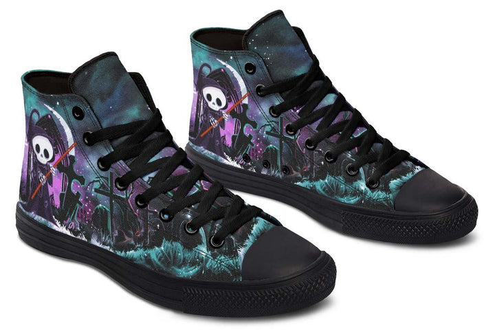 Printed Couple High-top Canvas Shoes - Super Amazing Store