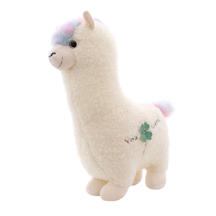 Plush Alpaca Pillow