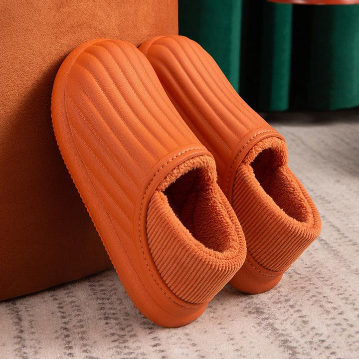 Waterproof Slippers EVA Plush Slippers Women - Super Amazing Store