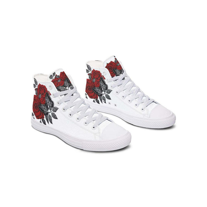 Printed Couple High-top Canvas Shoes - Super Amazing Store