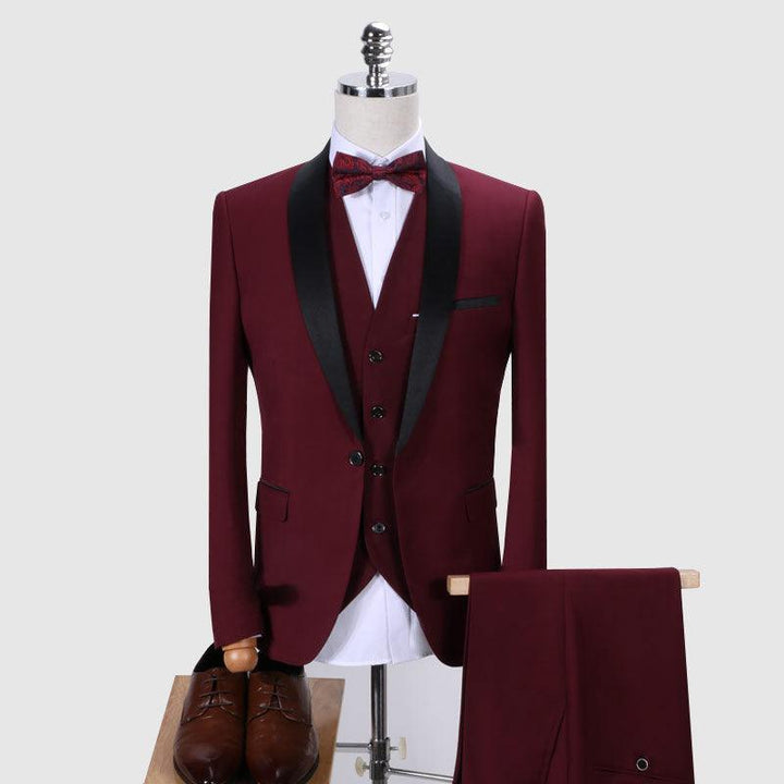 Mens Suits 3Pcs Formal Casual Slim High Quality Stylish Sets - Super Amazing Store