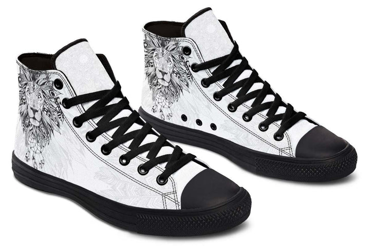 Printed Couple High-top Canvas Shoes - Super Amazing Store