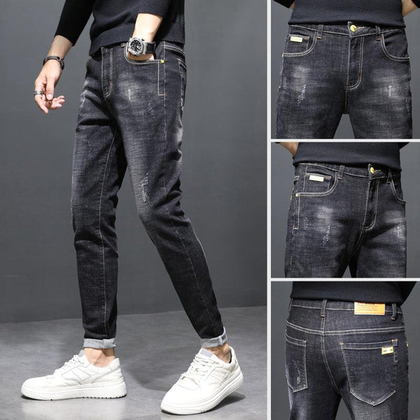 Autumn Men's Jeans Slim Feet - Super Amazing Store