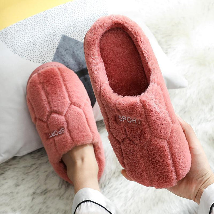 Unisex Slippers Cozy Plush House Slippers Warm Winter Slippers Indoor - Super Amazing Store