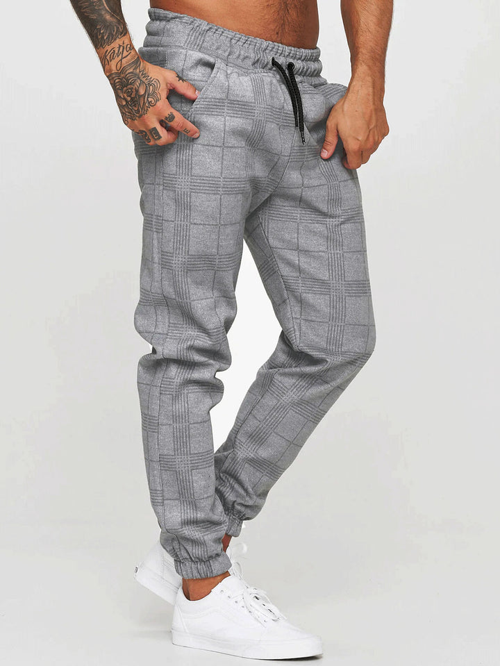 Printed Casual Trousers Fashion Casual Tappered Q2