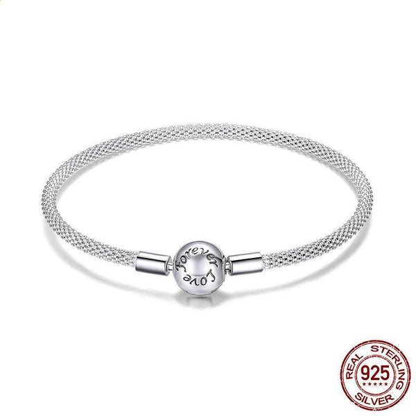 S925 Silver Bracelet Women Eternal Love - Super Amazing Store