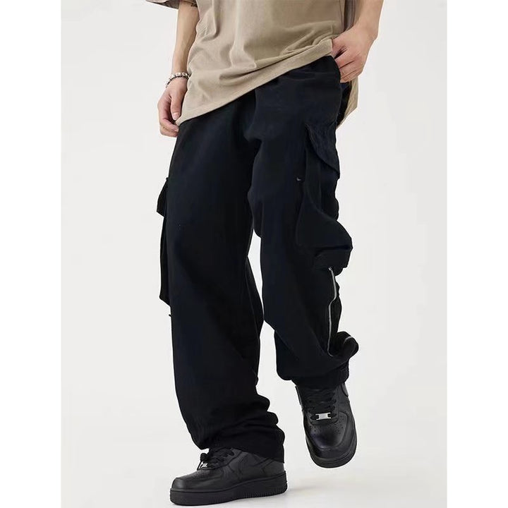 Multi Pocket Cargo Pants Men's Casual Pants Loose-Super Amazing Store