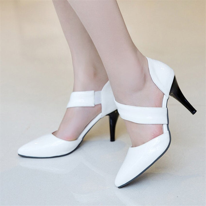 Pointed High Heels With Stylish Strap - Super Amazing Store