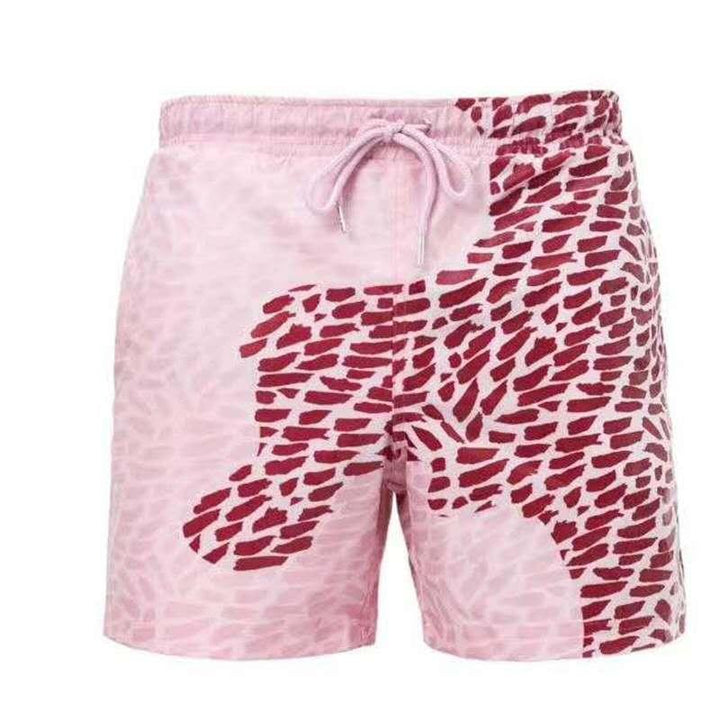 Magical Change Color Beach Shorts Summer Men Swimming Trunks Swimwear Swimsuit Quick Dry bathing shorts Beach Pant - Super Amazing Store