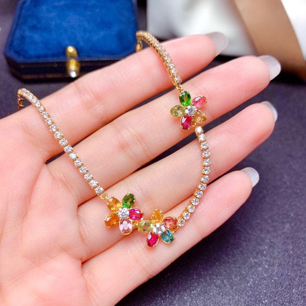 Rainbow Tourmaline Bracelet - Super Amazing Store