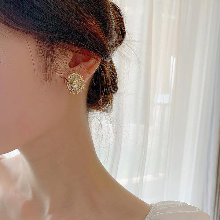 Vintage Hong Kong Style Earrings Female - Super Amazing Store