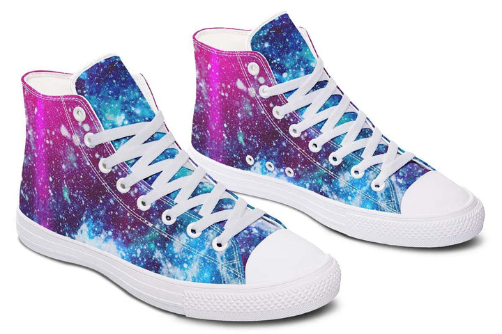 Printed Couple High-top Canvas Shoes - Super Amazing Store